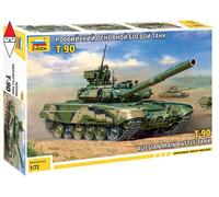 Russian Main Battle Tank T-90 Plastic Kit 1:72 Model ZVEZDA