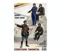 Soviet Tank Crew - Equipaggio Serbatoio Soviétiquemaquette Personaggio