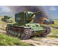 ZVEZDA 3608 KV-2 Carro Armato Russo Pesante WWII Kit in Plastica 1/35
