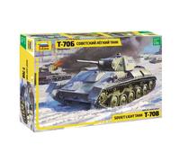 ZVEZDA 3631 MODELLO MILITARE CARRO LEGGERO SOVIETICO T-70B 1/35