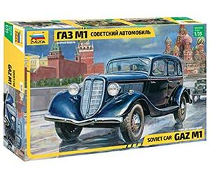 Zvezda 3634 - Modellino Auto Soviet GAZ#, Scala 1:35
