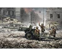 1:35 ZVEZDA Accessories Military Soviet Anti-Tank 76-Mm Gun With Crew Kit ZS3671