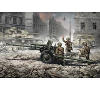 1:35 ZVEZDA Accessories Military Soviet Anti-Tank 76-Mm Gun With Crew Kit ZS3671