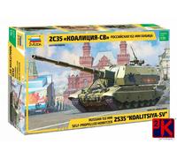 Zvezda 3677 Koalitsiya-Sv Russo S. P.G.Plastica Kit 1/35 Scala T48