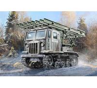 Stz-5 Soviet Artillery Tractor With Bm-13 Katyusha 1:35 Plastic Model Kit ZVEZDA