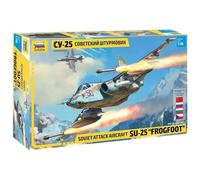 ZVEZDA 1/48 SOVIET ATTACK AIRCRAFT SU-25 FROGFOOT