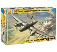 ZVEZDA 1/48 PETLYAKOV PE-2 SOVIET DIVE BOMBER