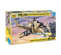 Zvezda 4812 MIL Mi-24P Russ.Attack Helicopter scala 1/48, Plastic Model Kit