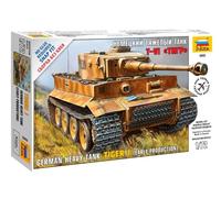 Zvezda 5002 GERMAN HEAVY TIGER I EARLY KIT 1:72 Modellino