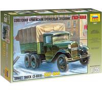 GAZ-AAA Soviet Truck (3-axle) 1:35 Plastic Model Kit ZS3547 ZVEZDA