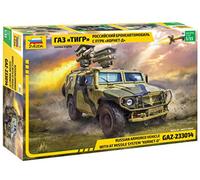 Zvezda – Kit modellismo in plastica GAZ Kornet 1:35 – Non verniciato (ZS3682)