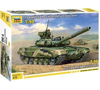 Russian Main Battle Tank T-90 Plastic Kit 1:72 Model ZVEZDA
