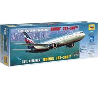 Zvezda Kit modellino plastico Boeing 767-300 aereo passeggeri 1:144 Z7005