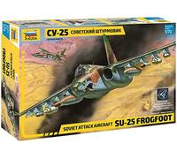 Sukhoi Su-25 Soviet Attack Fighter 1:72 Plastic Model Kit 7227 ZVEZDA