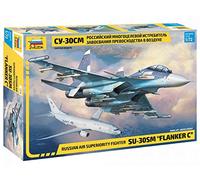 ZVEZDA 1/72 RUSSIAN AIR SUPERIORITY FIGHTER SU-30SM FLANKER C