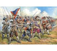 Zvezda 500788061 - Modellino Austrian Musketeers and Pikemen, 17° Century, scala 1:72