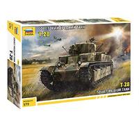 ZVEZDA 1/72 T-28 SOVIET MEDIUM TANK