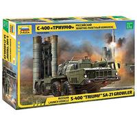 1:72 Zvezda Zil S-400 Triumf Sa-21 Growler Truck 8X8 4-Assi 1959 Kit ZS5068 Mode