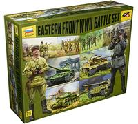 Zvezda 5203 Battle Set: Eastern Front WWII, Scala 1/72, Plastic Model Kit