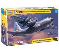 1:72 Zvezda C-130 H Hercules Aereo Plane Kit ZS7321 Modellino