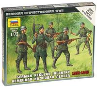 Zvezda GERMAN REGULAR INFANTRY 1939/43 scala 1/72, Multicolore, Z6178