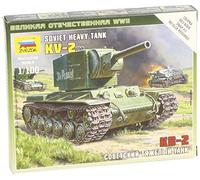 Zvezda 6202 Modellino Carro armato Sovietischer Panzer KV-2 scala 1/100