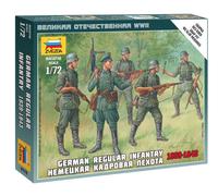 Zvezda GERMAN REGULAR INFANTRY 1939/43 KIT 1:72