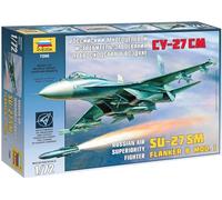 Zvezda- Modellino Aereo SU-27SM, Scala: 1:72, Multicolore, ZV7295