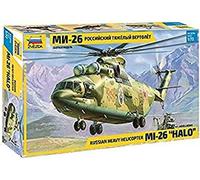 Zvezda - Modellino Elicottero Mil Mi-26 Halo Russian Heavy- Scala 1:72