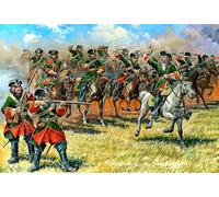 Zvezda Modello 1/72 Soldati di Cavalleria russi, secoli 17 e 18 (Japan Import/Il Pacchetto e Il Manuale Sono Scritte in Giapponese)