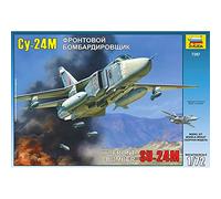 Su-24M Cy-24M Soviet Front Bomber Aircraft Plastic Kit 1:72 ZVEZDA