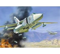 Su-24M Cy-24M Soviet Front Bomber Aircraft Plastic Kit 1:72 ZVEZDA