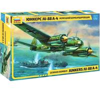 Zvezda Models Ju 88A-4 German Bomber