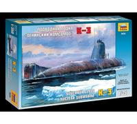 Zvezda NUCLEAR SUBMARINE K-3 KIT 1:350