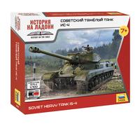 Zvezda SOVIET HEAVY TANK Is-4 KIT 1:100