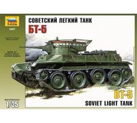 ZVEZDA Z3507 SOVIET LIGHT TANK BT 5 KIT 1:35 Modellino