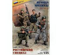 Zvezda Z3561 RUSSIAN SPECIAL FORCES KIT 1:35 Modellino