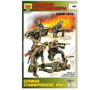 Zvezda Z3613 GERMAN STURMPIONIERE WWII KIT 1:35 Modellino