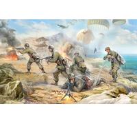 Zvezda Z3628 GERMAN PARATROOPERS 1939 - 1942 KIT 1:35 Modellino