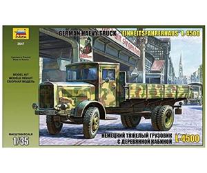 Zvezda - Z3647 - Modellino - Mercedes L4500S Einheitskabine - Scala 1:35