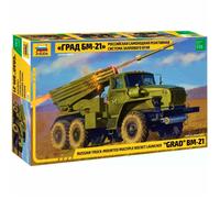 Zvezda Z3655 BM-21 GRAD ROCKET LAUNCHER KIT 1:35 Modellino