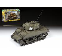 ZVEZDA Z3676 M4 A3 (76 mm) SHERMAN TANK KIT 1:35 Modellino