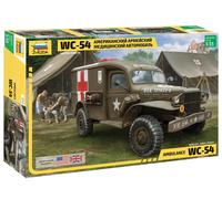 ZVEZDA Z3711 WC-54 U.S. MILITARY AMBULANCE KIT 1:35 Modellino