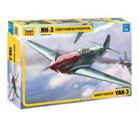 ZVEZDA Z4814 YAK-3 SOVIET WWII FIGHTER Modellino