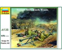 Zvezda Z6135 SOVIET ANTI TANK TEAM WWII KIT 1:72 Modellino