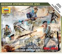 Zvezda Z6146 SOVIET NAVAL INFANTRY KIT 1:72 Modellino