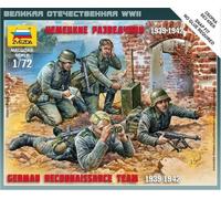 Zvezda Z6153 GERMAN RECONNAISSANCE TEAM WWII KIT 1:72 Modellino