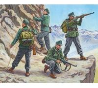 Zvezda Z6154 GERMAN MOUNTAIN TROOPS KIT 1:72 Modellino