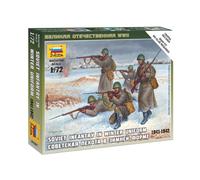 Zvezda Z6197 Fanteria sovietica in acqua Uniforme Figure Scala 1:72 Kit modello