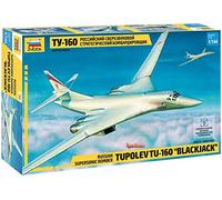 1:144 Zvezda Tupolev Tu-160 Russian Supersonic Strategic Bomber Kit Z7002 Modell